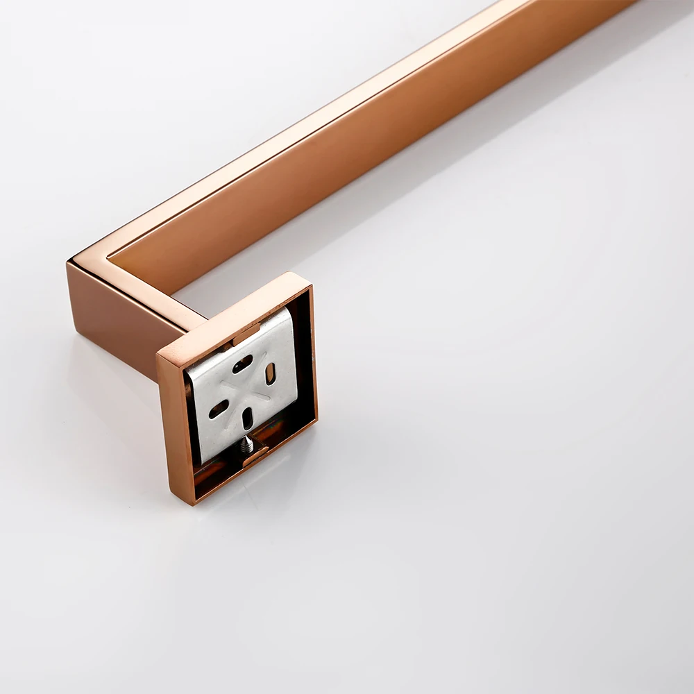 Bathroom Hardware Accessories Set Rose Gold Wall-mounted Stainless Steel Clothes Hook Toilet Paper Holder Towel Bar toilet paper holder towel hook bathroom hardware set bathroom hardware accessories clothes hook