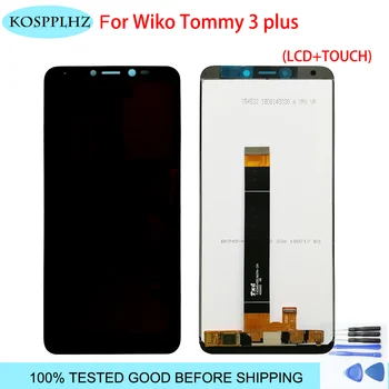 

KOSPPLHZ ORIGINAL LCD For Wiko Tommy 3 plus LCD Display + Touch Screen assembly Replacement 100% Tested For Tommy3 plus Phone
