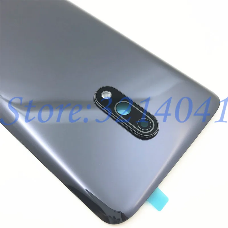 Стеклянный задний Чехол для OnePlus 7 Крышка батарейного отсека задняя дверь 7 Корпус Запасные части для Oneplus 7 задний корпус