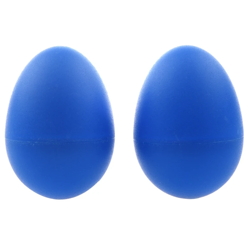 2 пары пластиковых ударных музыкальное яйцо Маракас шейкеры красный и синий