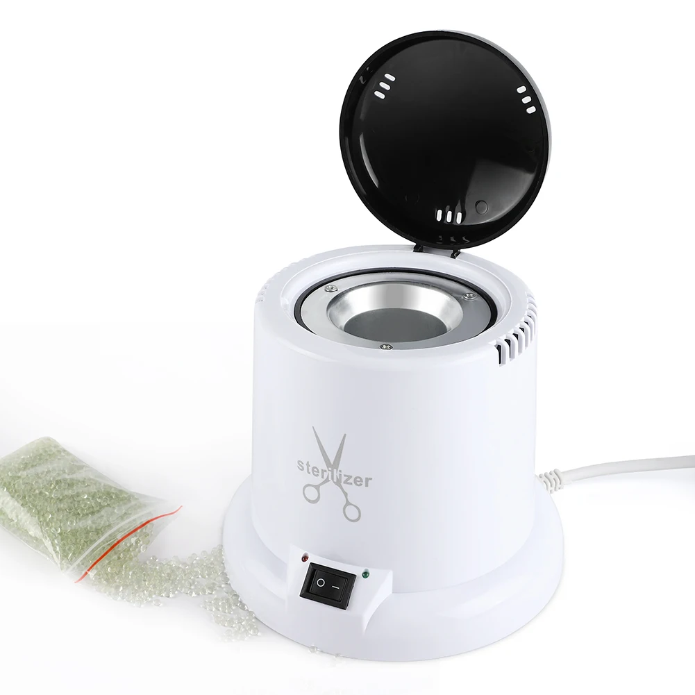 Nail Sterilizer Мини-стерилизатор для ногтей с высокой температурой, стерилизатор для маникюра, стоматологической парикмахерской, стеклянные инструменты для стерилизации ногтей, дезинфекция для здоровья - Цвет: Nail Sterilizer