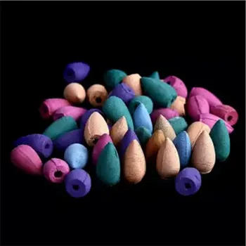 

100X Mountain River Handicraft Incense Holder Backflow Ceramic Burner Censer New #35