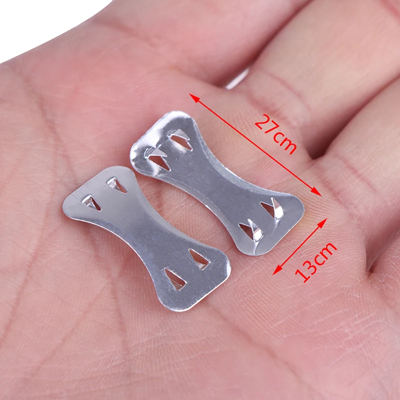 Elastic Bandage Clips 20pcs/set Sports Aluminum Metal Style Clip for Elastic Bandages Fasten Clips Buckle 27mm*13mm