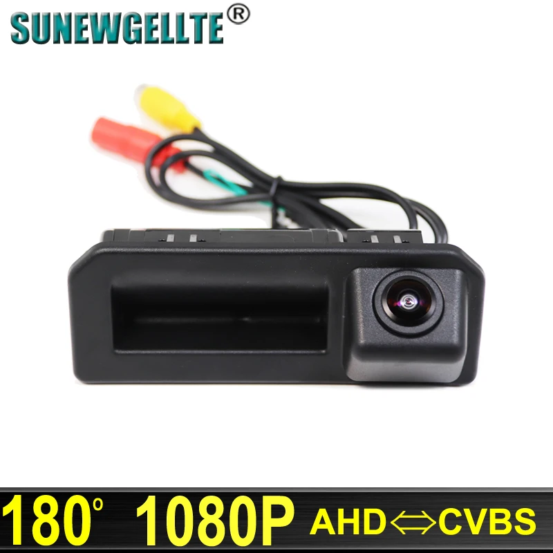 

180 ° 1920x1080P HD AHD Автомобильная камера заднего вида для VW Passat Polo Facelift Skoda Kodiaq Cayenne Bora Audi Q2 Q3 Q5 A2 A5 2018