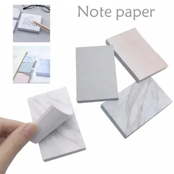 

Romantic Colored Diary Planner Schedule Marker Memo stone Square Bookmark Tools Stickers Marble Sticky Mark Memo
