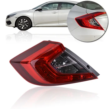 

CAPQX For Honda CIVIC FC1 FC7 2016 2017 Rear Brake Light Tail Light tail lamp taillight taillamp 33550-TET-H01 / 33500-TET-H01