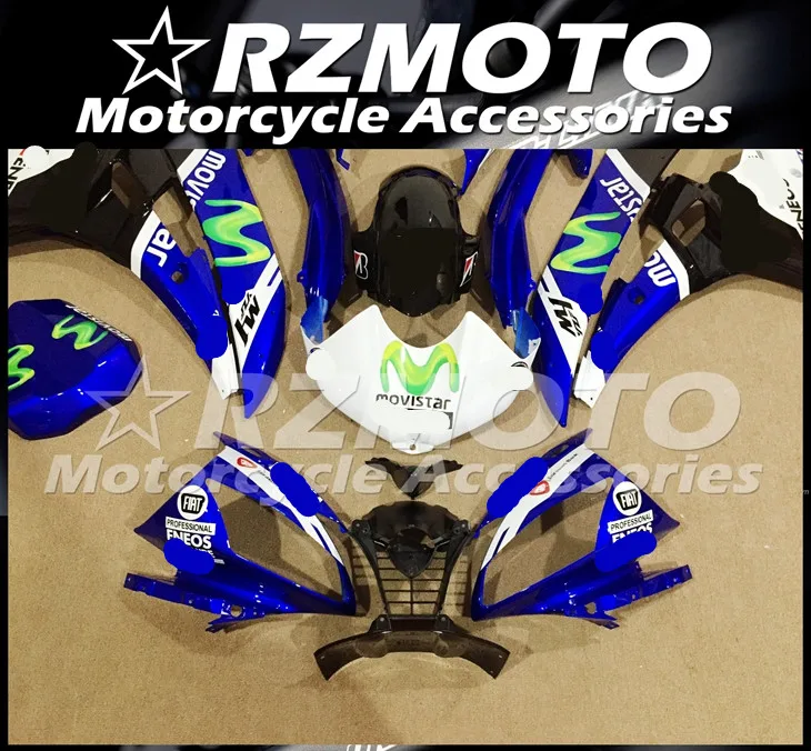 ABS мотоцикл обтекатель комплект для YAMAHA YZF R6 2006-2007 год кузов литьевая форма Магазин № 1705
