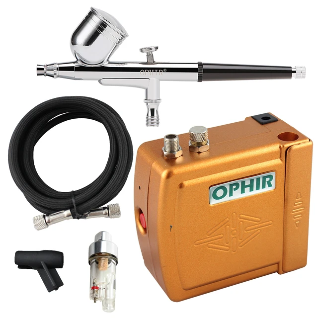 OPHIR Complete Airbrush Makeup Set 0.3mm Airbrush Makeup System