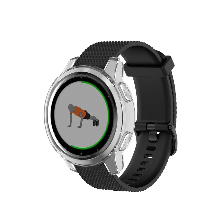 ТПУ чехол для Garmin Vivoactive4S& Garmin ActiveS защитный чехол умных часов рамка для Vivoactive 4S/ActiveS защитная оболочка