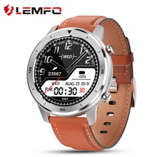 LEMFO IP68 Водонепроницаемые Смарт-часы Полный сенсорный экран фитнес-трекер кровяное давление сердечный ритм сообщение-напоминание для мужчин и женщин