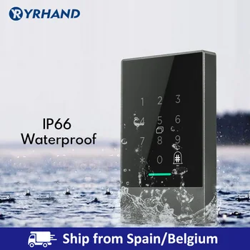

ttlock P66 WiFi App Access Control Reader, electronic furniture digital Keypad door lock card reader bluetooth smart lock