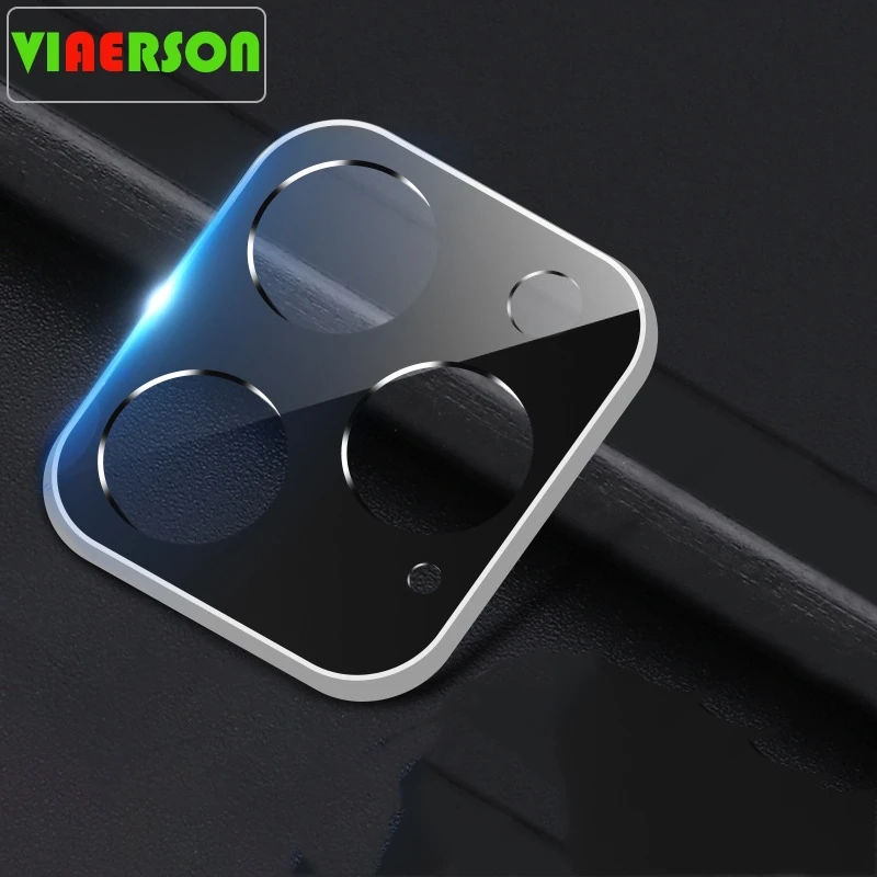 

3D Full Back Camera Lens Screen Protector for iPhone 11 Pro Max Tempered Glass Film Aluminum Lens Protection Case for iPhone 11