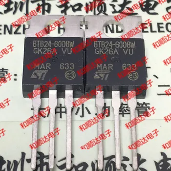 

10pcs/lot BTB24-600BW two-way thyristor new spot TO-220