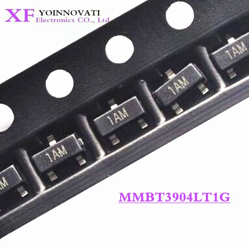 100 шт./лот MMBT3904LT1G MMBT3904 2N3904 3904 1AM TRANS PNP SOT23 новый оригинальный | Электронные