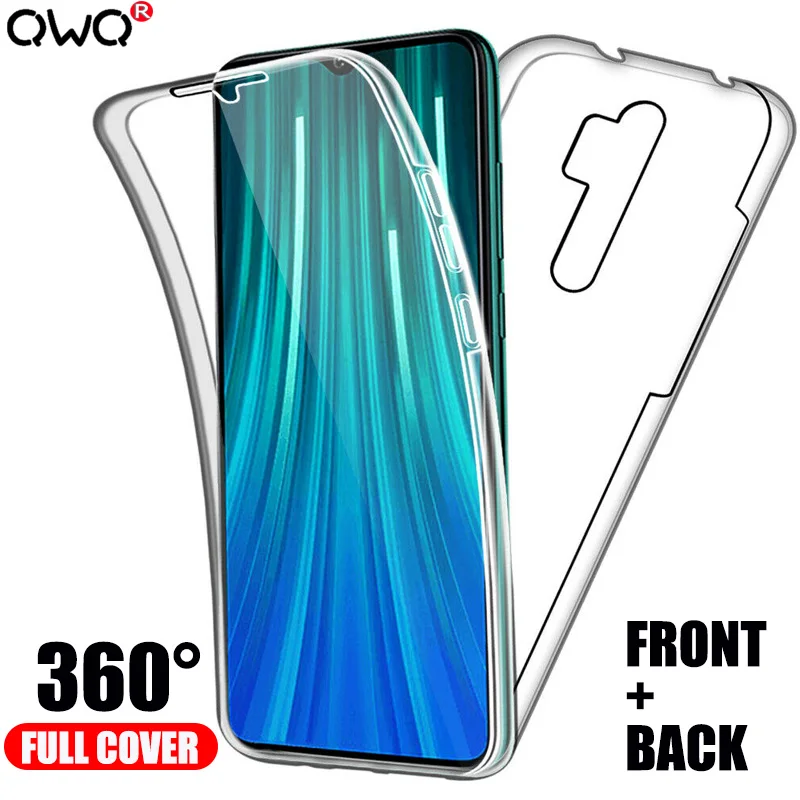 

360 Full Cover Case For Xiaomi Redmi Note 8 7 6 5 Pro 5 Plus 6A 7A For Xiaomi Mi 9T Note 10 Pro 9 8 A3 Lite SE Screen Protector
