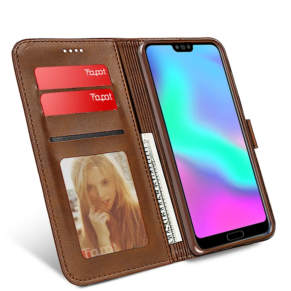 

Hand Made Leather Case For Huawei Honor 8X 8S 8C 7C 7A Pro Honor 10 Lite Card Holder Wallet Flip Case For Huawei Honor 9X Pro 8X