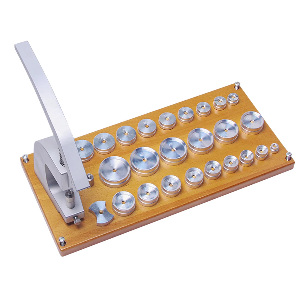 Чехол для задней панели часов с хрустальным стеклом и зажимом 25 штампов |