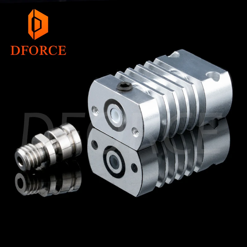 DFORCE T-CR10 Hotend upgrade KIT все металлические/PTFE радиатор титановый Тепловой разрыв для CR-10 CR-10S Ender3 upgrade Kit