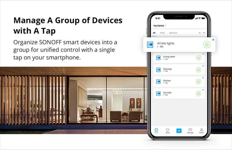 SONOFF Basic R2 WiFi Smart Switch Remote Controller Smart Home Control DIY Breaker Works with Alexa Google Home eWeLink APP