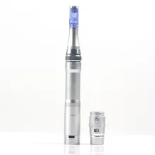 1 Набор, электрическая мезо-микроручка, беспроводная Дерма-ручка с микро-игольчатым картриджем, Дерма-штамп, электрическая ручка