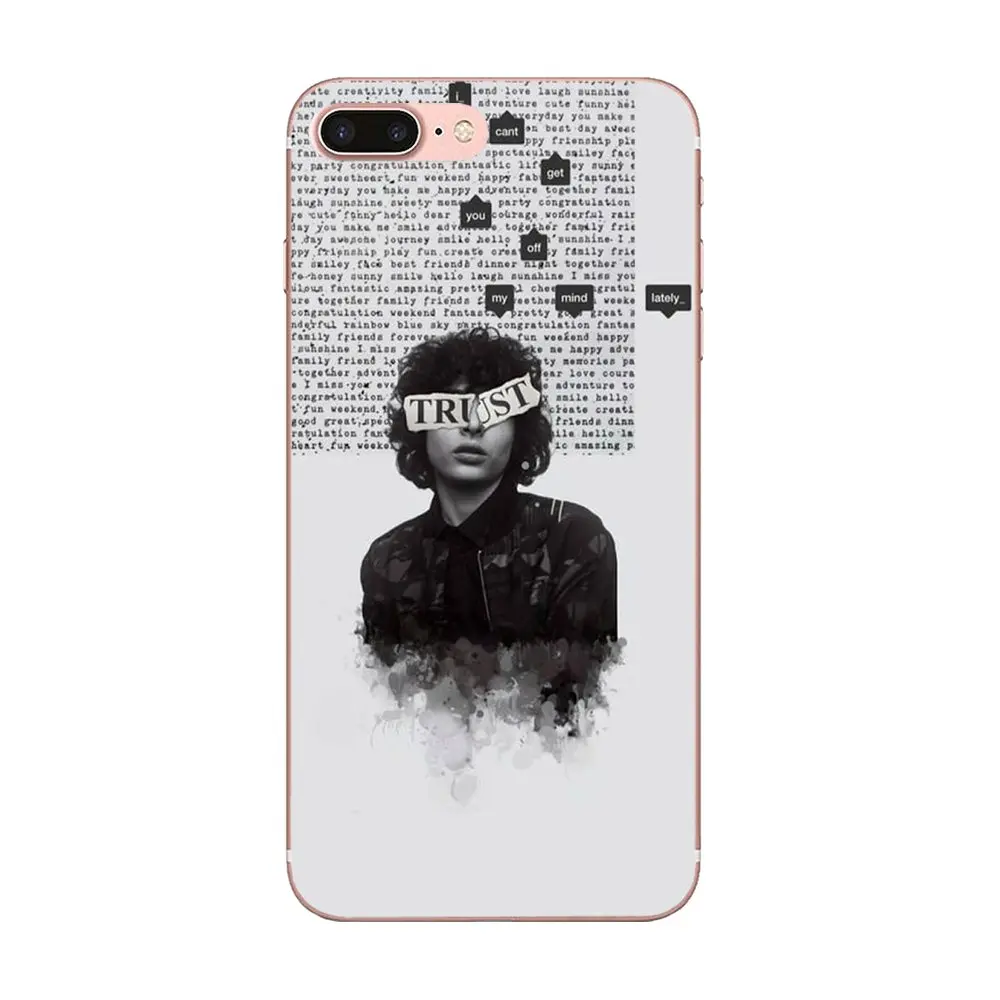 as picture Для Apple iPhone 4 4S 5 5C 5S SE 6 6S 7 8 Plus X XS Max XR милые чехлы для телефонов тв Finn Wolfhard странные вещи - Цвет: as picture