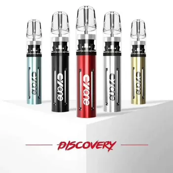

Cyone Transparent Vape Pen Electronic Cigarette Starter Kit 350mah Led Light Pod System Compatible With Relx 1.0 Electric Mod