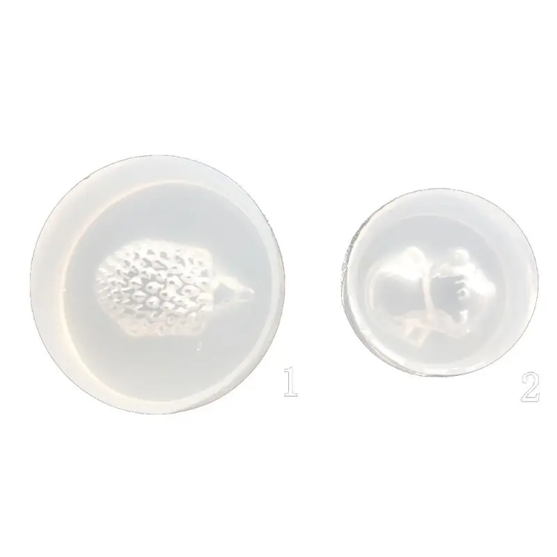 Mini Pendentif Hérisson DIY Résine De Coulée Moule En Silicone Moule à