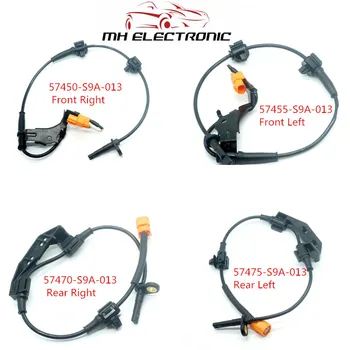 

MH Electronic 4pcs/lot Front/Rear L/R Wheel Speed ABS Sensor For HONDA CR-V 57455S9A013 57450S9A013 57475S9A013 57470S9A013