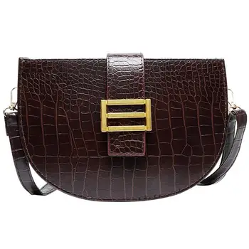 

Fashion Leather Crossbody Handbags Differentiate Full Personality Women Korean Solid Retro Shoulder Messenger Bag