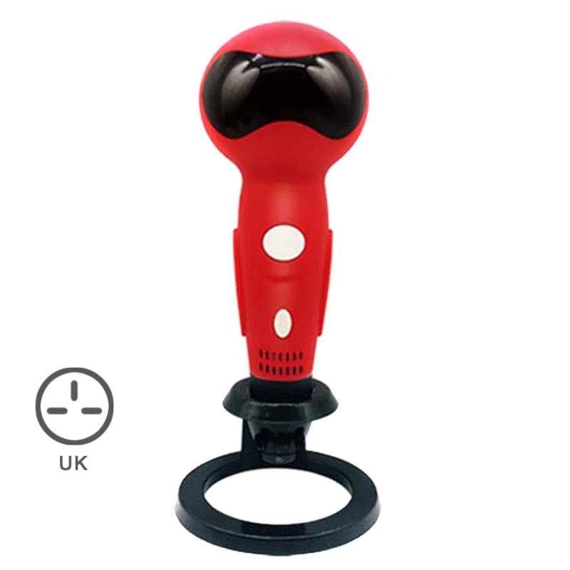 Red UK 3D Ручка, умный робот, форма голоса, Подсказка, USB, 3D печать, ручка для детей, новое поступление - Цвет: Red UK