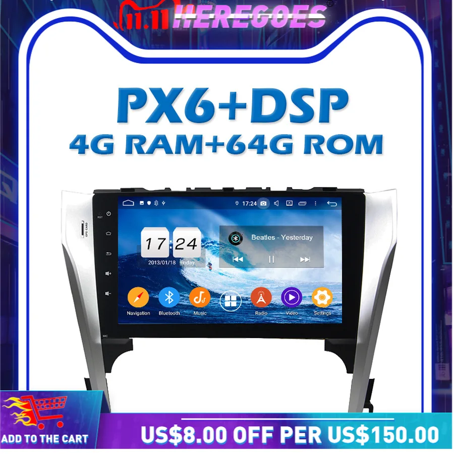 Carplay PX6 автомобильный DVD мультимедийный плеер DSP Android 10 0 GPS карта радио Wifi Bluetooth 5 для