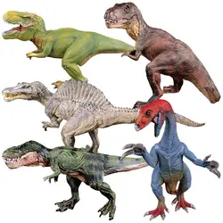 Экспорт настоящий динозавр игрушка пластиковая Оверлорд животное детская модель Дракон треугольный Дракон яйца подарок