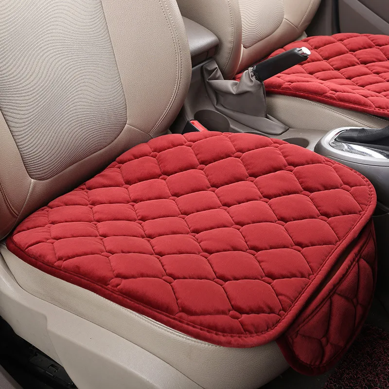 Тканевый чехол для автомобильного сиденья, четыре сезона, передняя и задняя льняная подушка, дышащий защитный коврик, автомобильные аксессуары, универсальные для всех моделей - Название цвета: WPD02205A