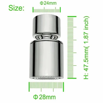 

360 Degree Faucet Nozzle Sink Swivel Tap Spray Kitchen Tool Kit Home Improvement