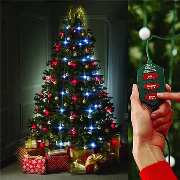 

New Christmas Tree Decoration String Lights Led Bulbs Flashing Christmas Tree Dazzling Light String New Year Home Decoration