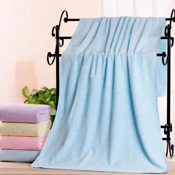 

30 * 70 Nano Microfiber Towel Multifunctional Kitchen Embossed Towel Absorbent Kids Cleaning Towel Bathing Washcloth Baby T8A9