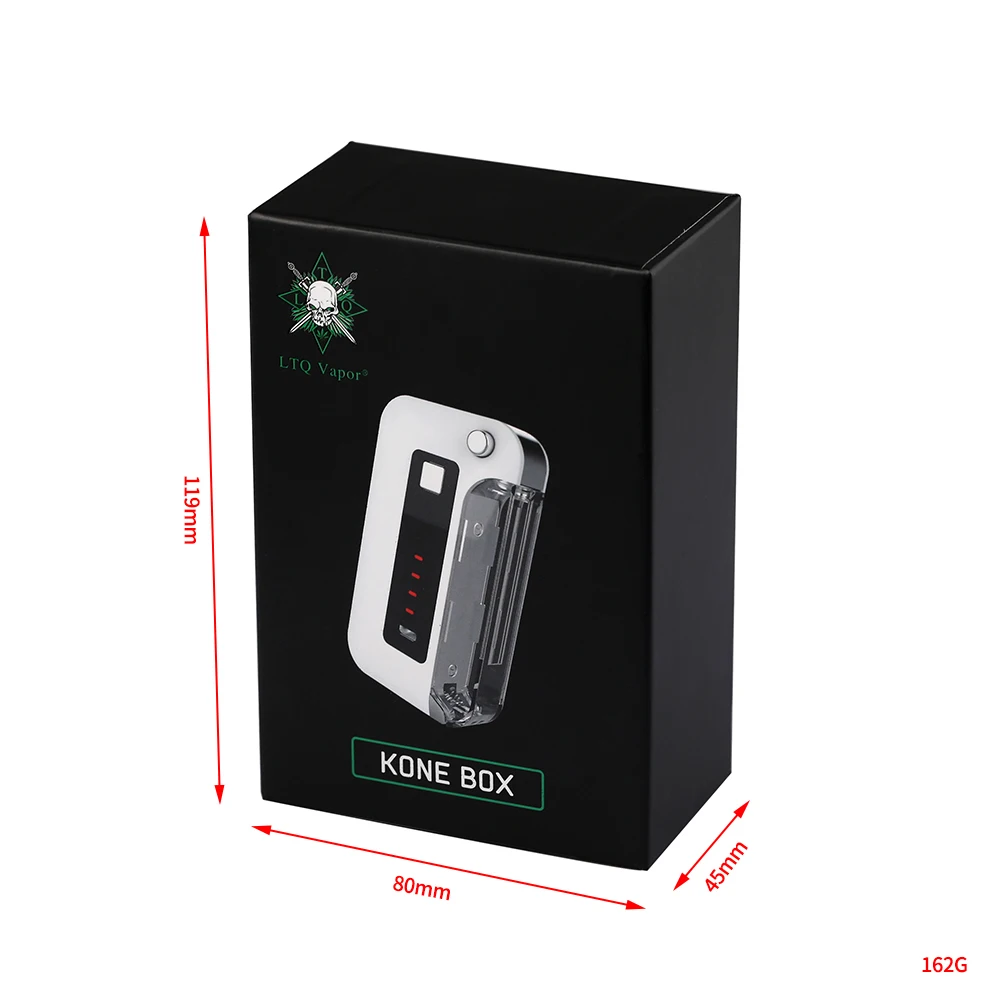 Vapor KONE Box Mod 900 мАч 510 батарея с регулируемым напряжением функция предварительного нагрева для CBD толстые масляные картриджи распылитель Vape Kit