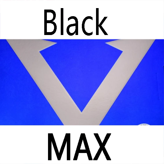 Black MAX Xiom Vega Китай Vm ракетка для настольного тенниса резиновые Прыщи В пинг понг Губка Tenis De Mes - Цвет: Black MAX