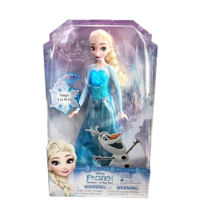 2019 куклы Холодное сердце Эльза Анна пение светящиеся королева принцесса