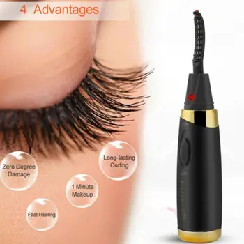 

USB Electric Eyelash Curler Electric Perm Curling Iron Lashes Applicator Lashes Eye Eye Tools Curler Tool Clip Makeup Y7K3