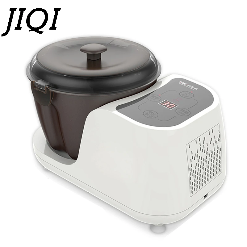 JIQI 3.5L нержавеющая сталь электрическая мука машина для смешивания яиц венчик