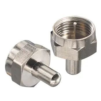 

F Type Terminator Load Connector F Male plug 75 Ohm Connector Pack of 100
