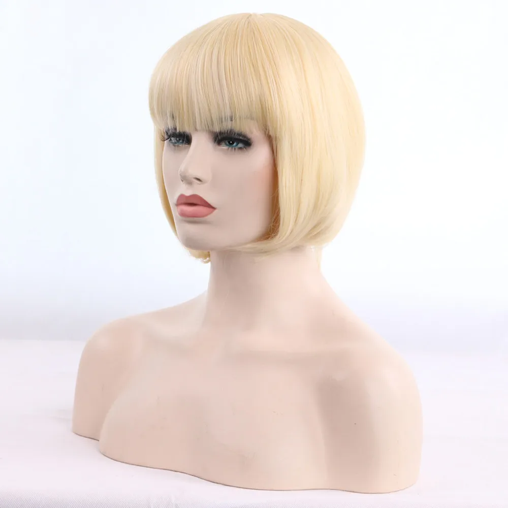 Женский парик для детей; BOBO Head; короткие волосы; аксессуары для косплея; праздничные предметы первой необходимости;#1119;