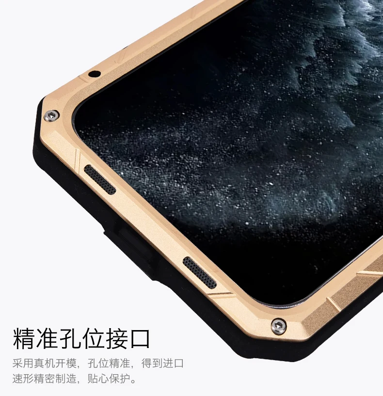 Imatch Алюминиевый металлический Силиконовый противоударный чехол для Apple Iphone 11 Pro Max/11 Pro/11 грязезащитный противоударный чехол