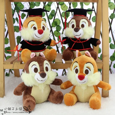 Модные аниме плюшевые куклы Disney чип Дейл на выпускной Мультяшные игрушки для