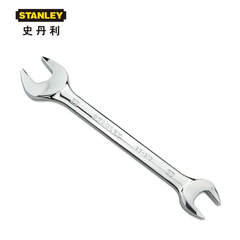 STANLEY Metric Fine Polishing Double Open End Wrench 8X10 Size 93-393-1-22