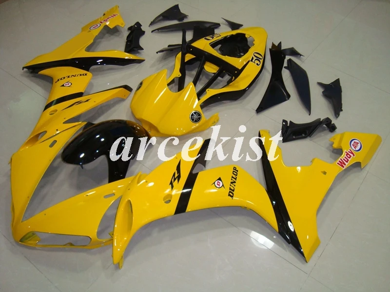 Литьевая Форма ABS мотоцикл обтекатель комплект подходит для YAMAHA YZF-R1 2004 2005 2006 r1 04 05 06 тела набор зеленый
