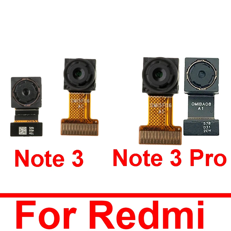 Back Camera Moduel For Xiaomi Redmi Note 3 Front Rear Camera For Note 3pro Small Facing Main Big Camera Replacement Repair Parts Mobile Phone Flex Cables Aliexpress