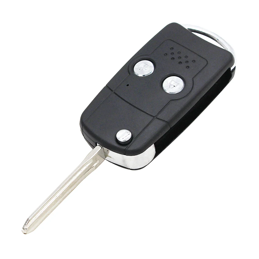 2 Buttons 2/2+ 1/3/3+ 1 кнопки дистанционного ключа Складной Корпус чехол Чехол для автомобильного смарт-ключа для Toyota Camry Avalon матрица Venza 4runner Corolla Yaris - Цвет: 2 Buttons