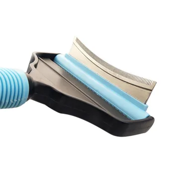 

Stainless Double-sided Pet Cat Dog Comb Brush Professional Large Dogs Open Knot Rake Knife Pet Grooming Products Hot